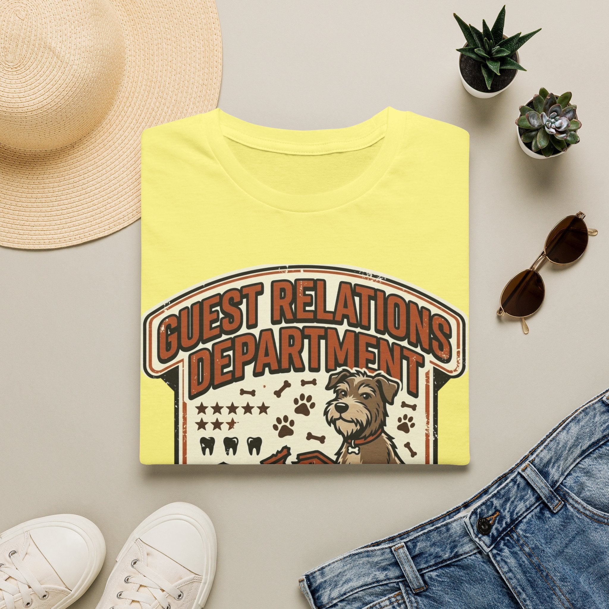 'Guest Relations Department' Graphic T-Shirt