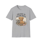 'Too Cute To Follow Rules' Graphic T-Shirt