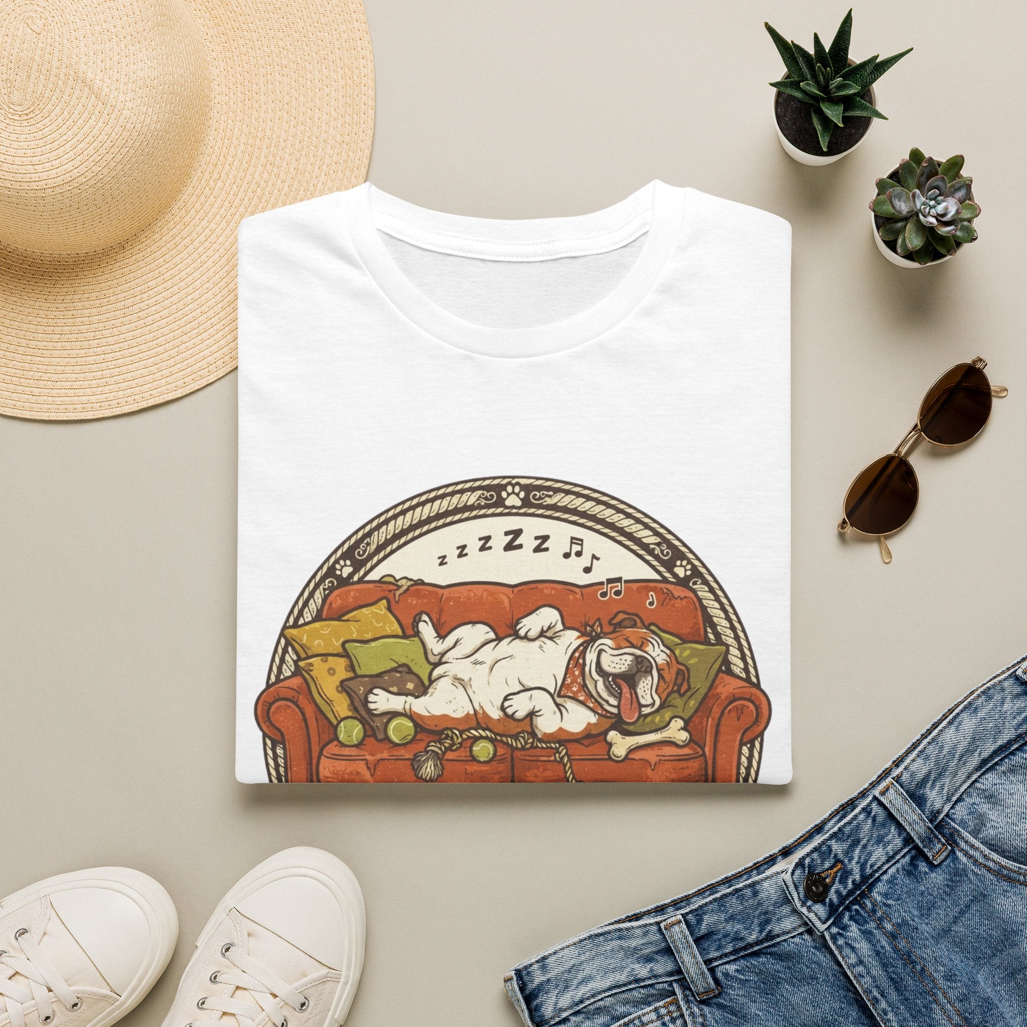 'Certified Couch Potato' Graphic T-Shirt