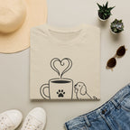 'Coffee & Dogs' Graphic T-Shirt