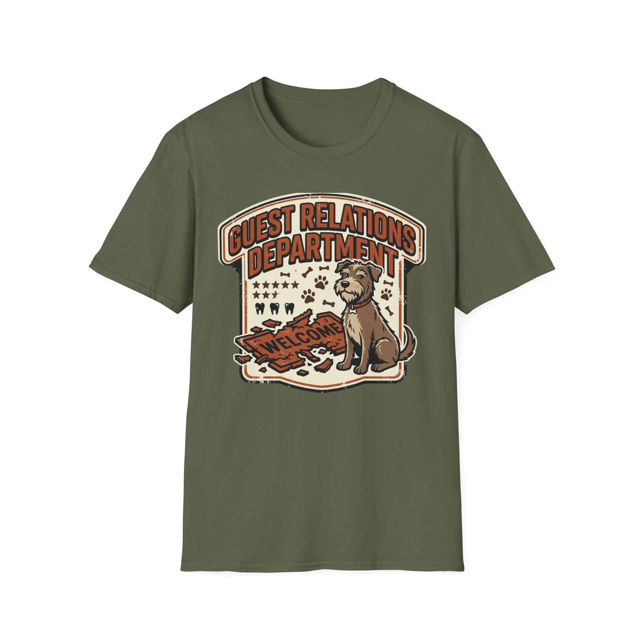 'Guest Relations Department' Graphic T-Shirt