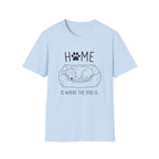 'Home Is Where The Dog Is' Graphic T-Shirt
