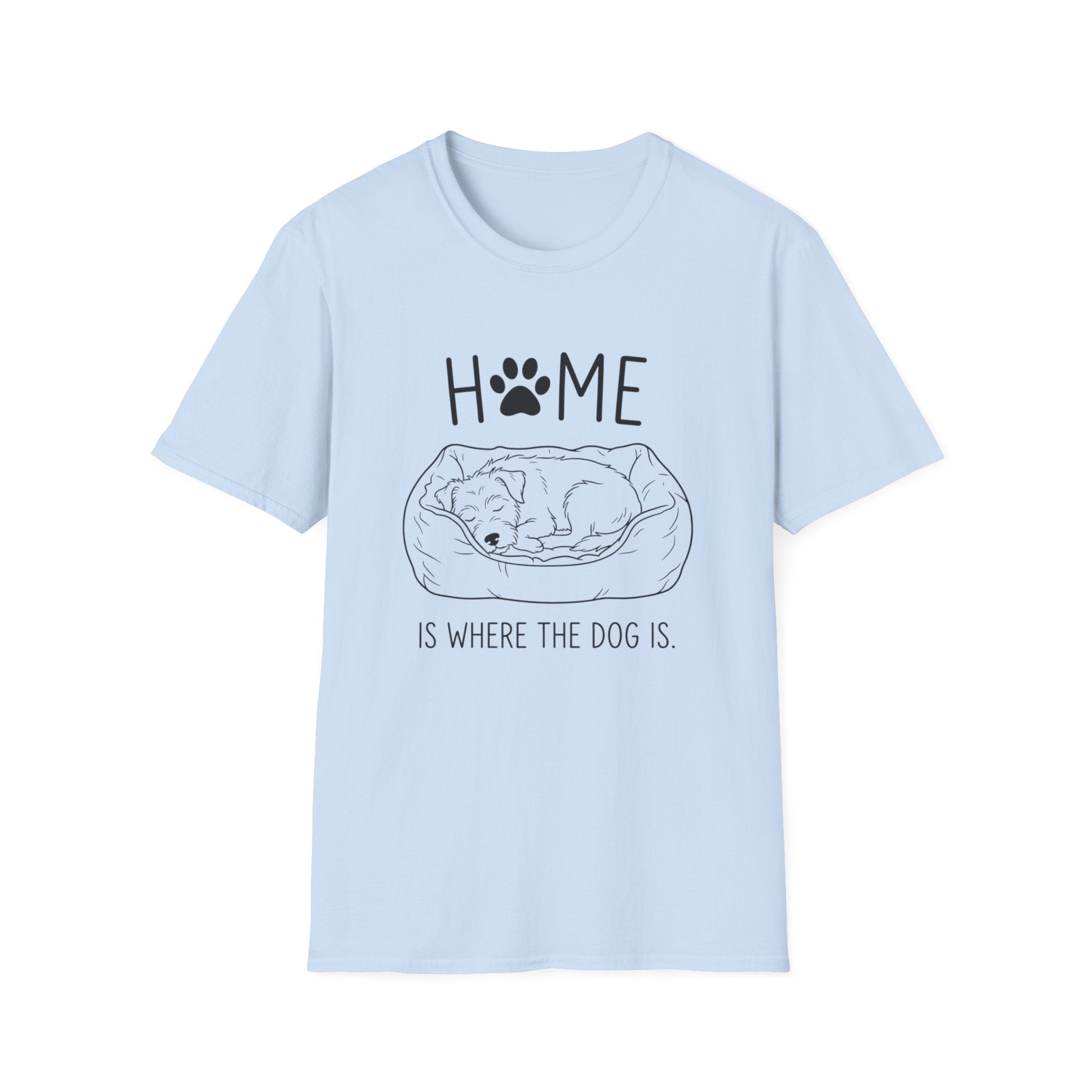 'Home Is Where The Dog Is' Graphic T-Shirt