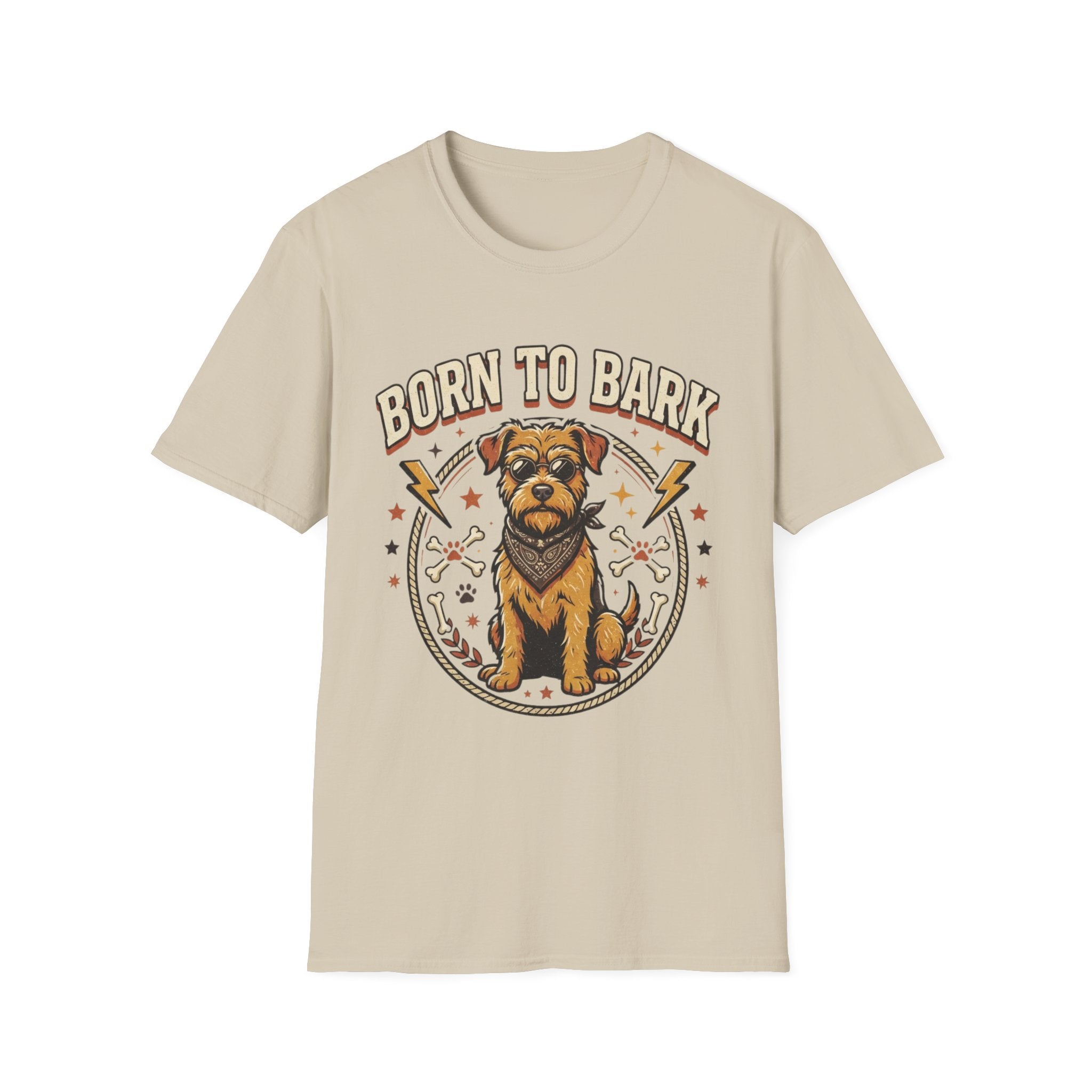 'Born To Bark' Graphic T-Shirt