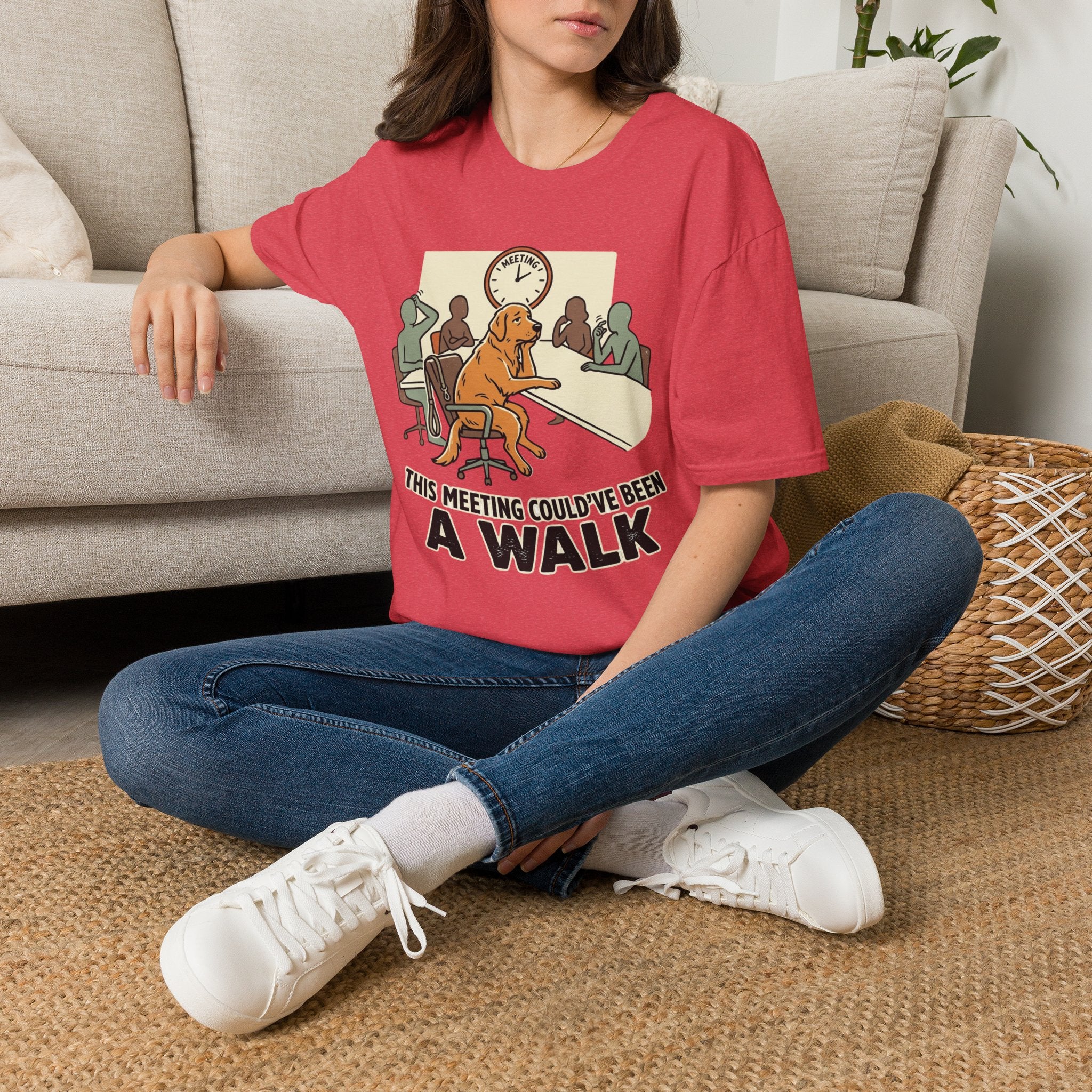 'This Meeting Could've Been A Walk' Graphic T-Shirt
