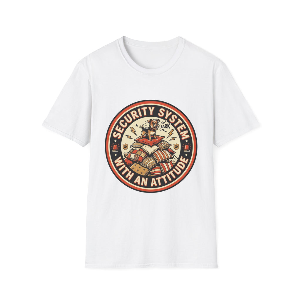'Security System With An Attitude' Graphic T-Shirt