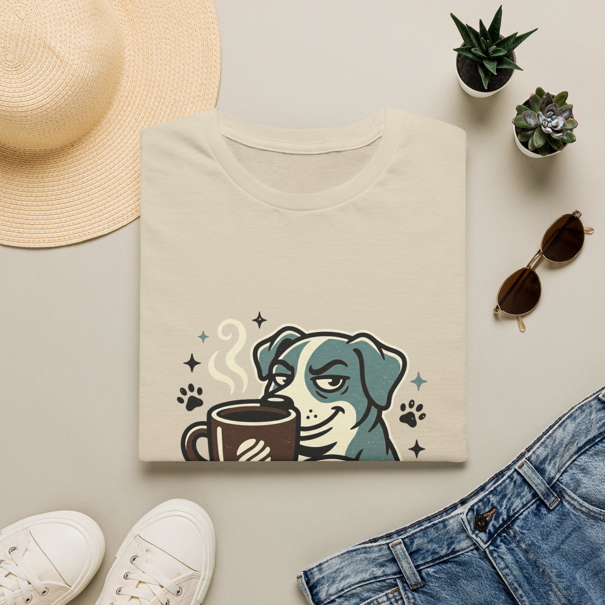 'I M Only Here For The Dog' Graphic T-Shirt