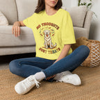 'No Thought Just Treat' Graphic T-Shirt
