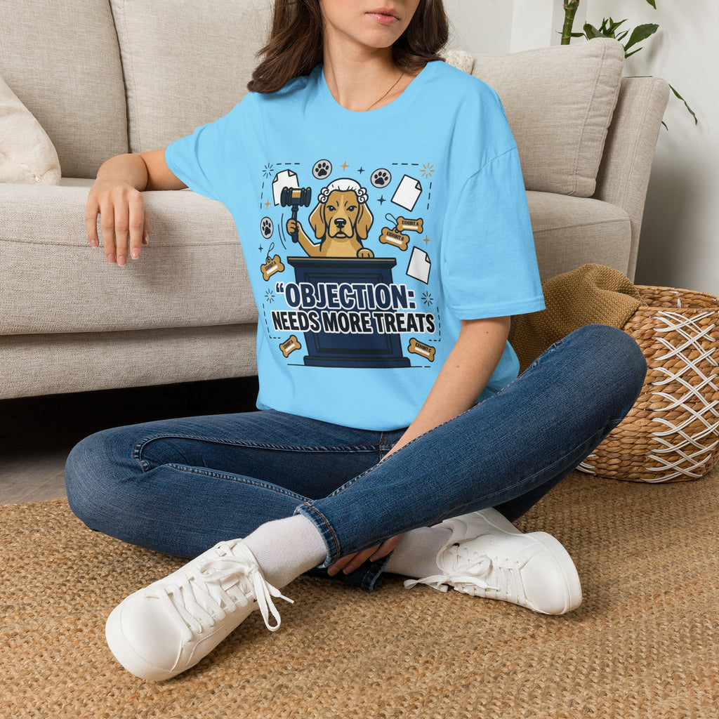 'Objection: Needs More Treats' Graphic T-Shirt