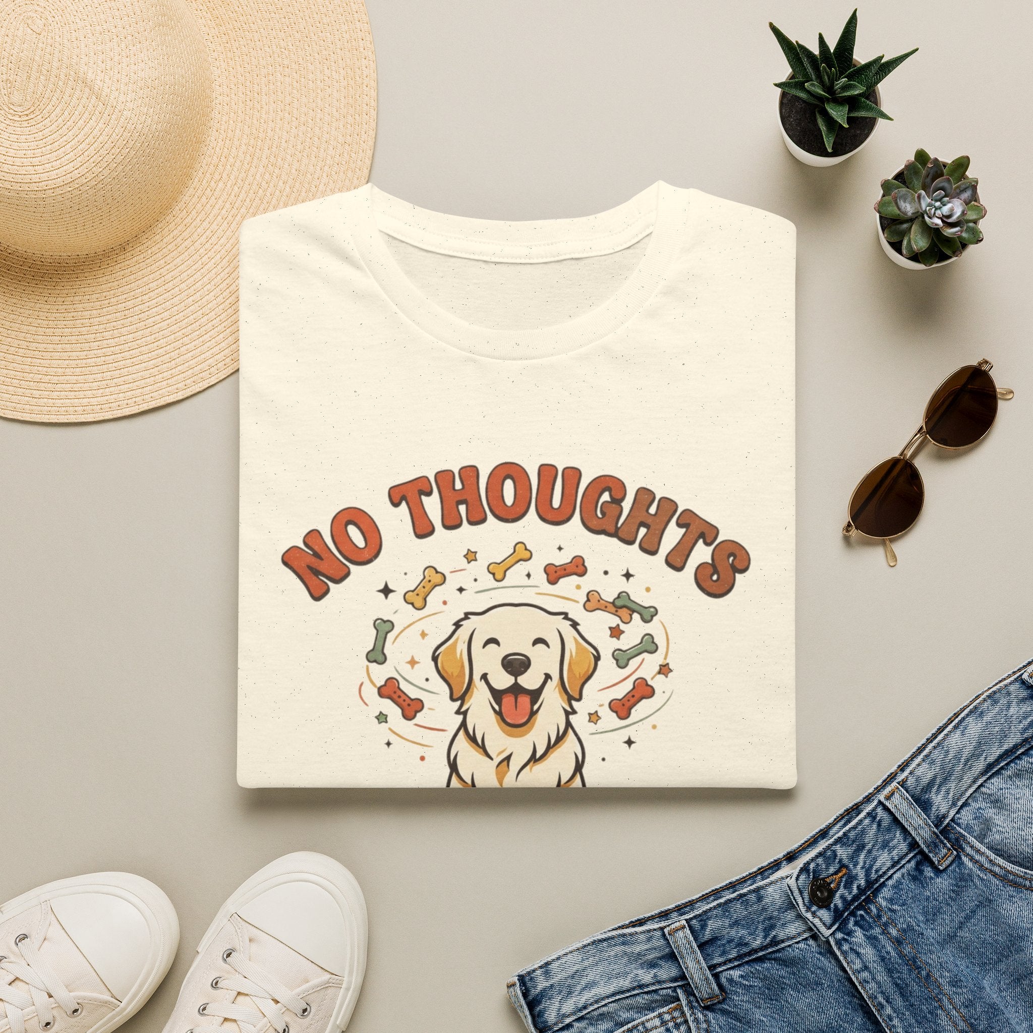 'No Thought Just Treat' Graphic T-Shirt