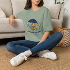 'Sunshine Follow My Dog' Graphic T-Shirt