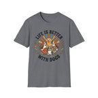 'Life Is Better With Dogs' Graphic T-Shirt