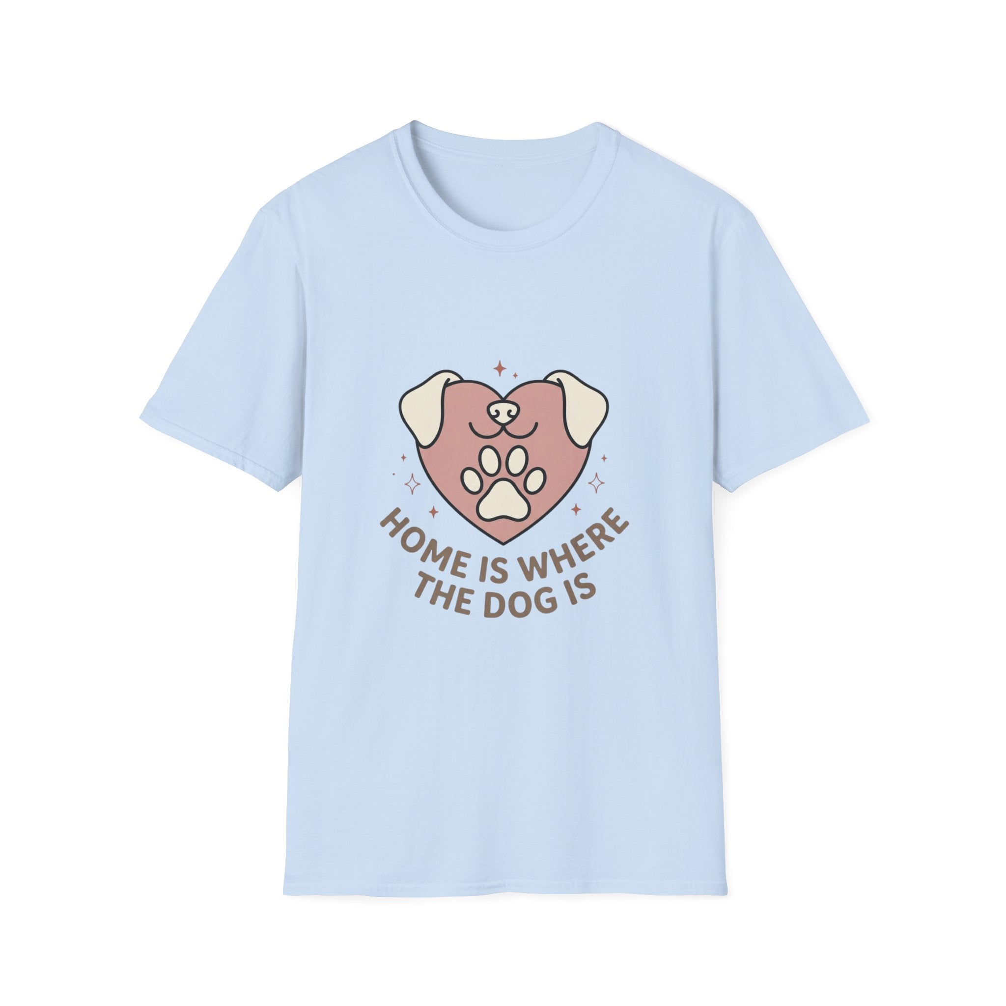 'Home Is Where The Dog Is' Graphic T-Shirt