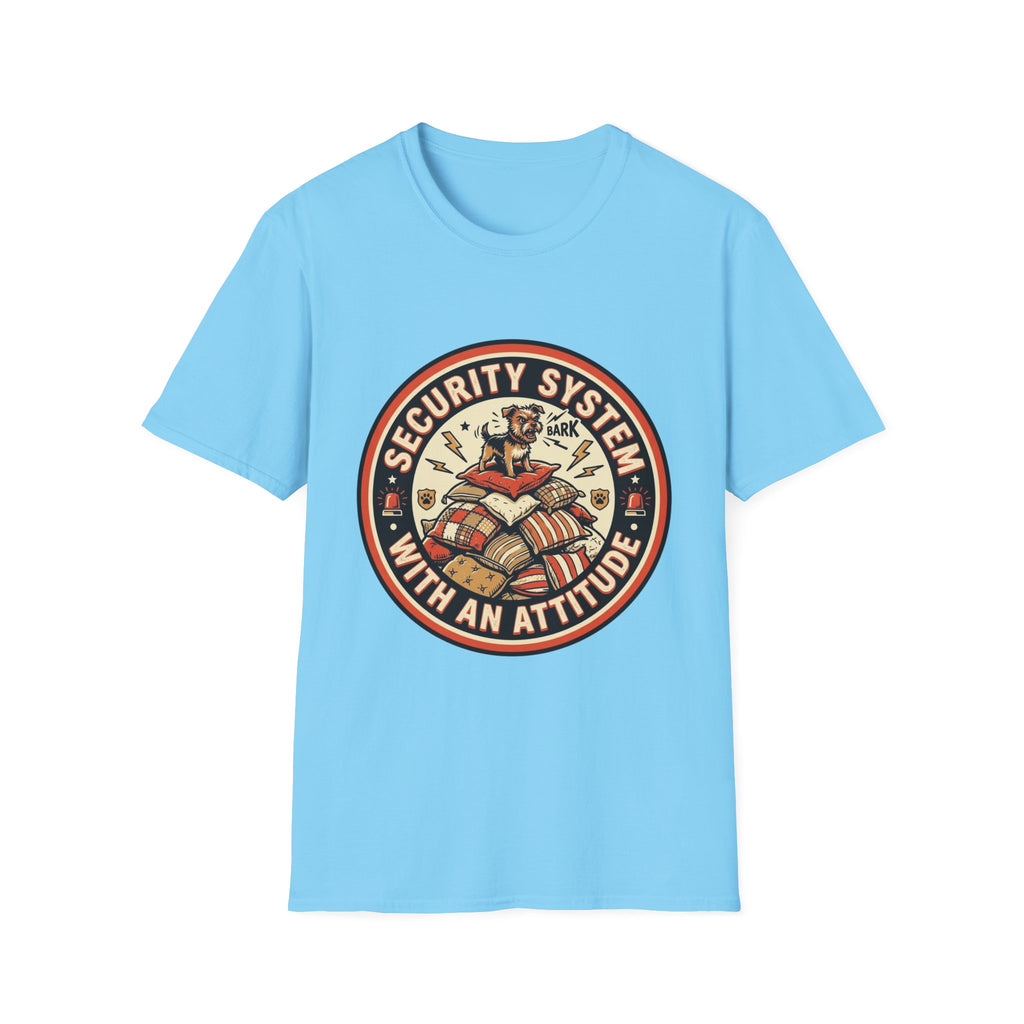 'Security System With An Attitude' Graphic T-Shirt