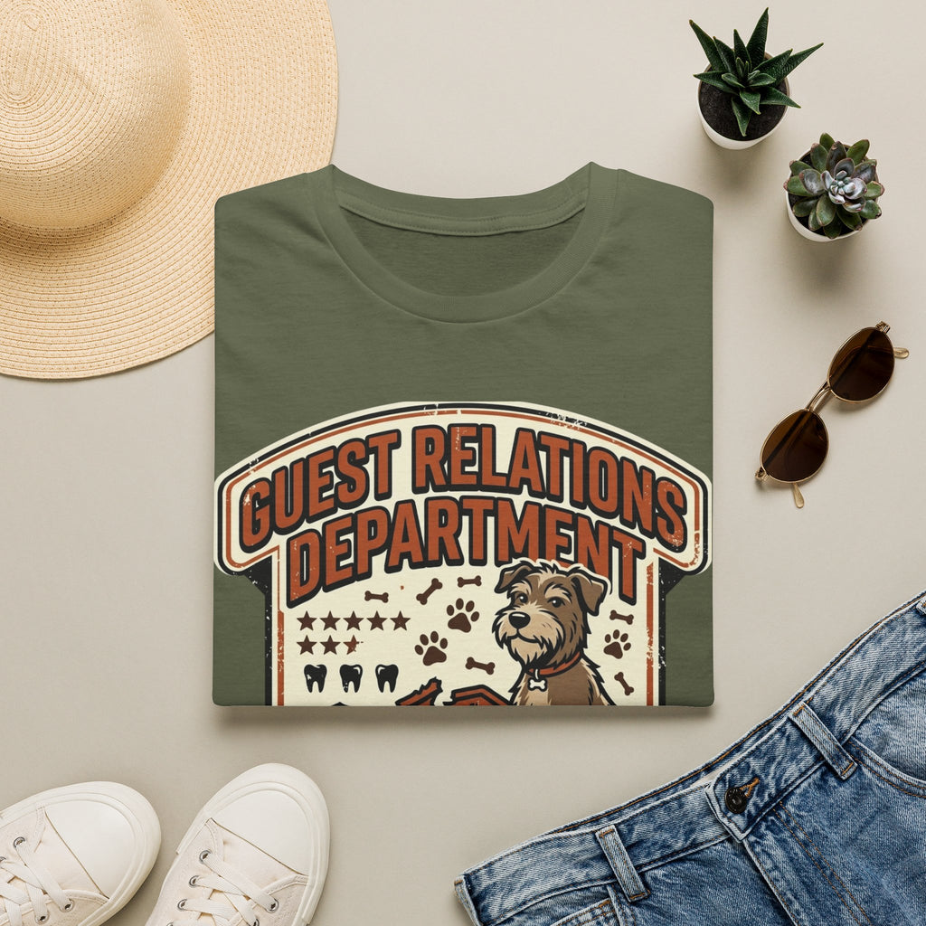 'Guest Relations Department' Graphic T-Shirt