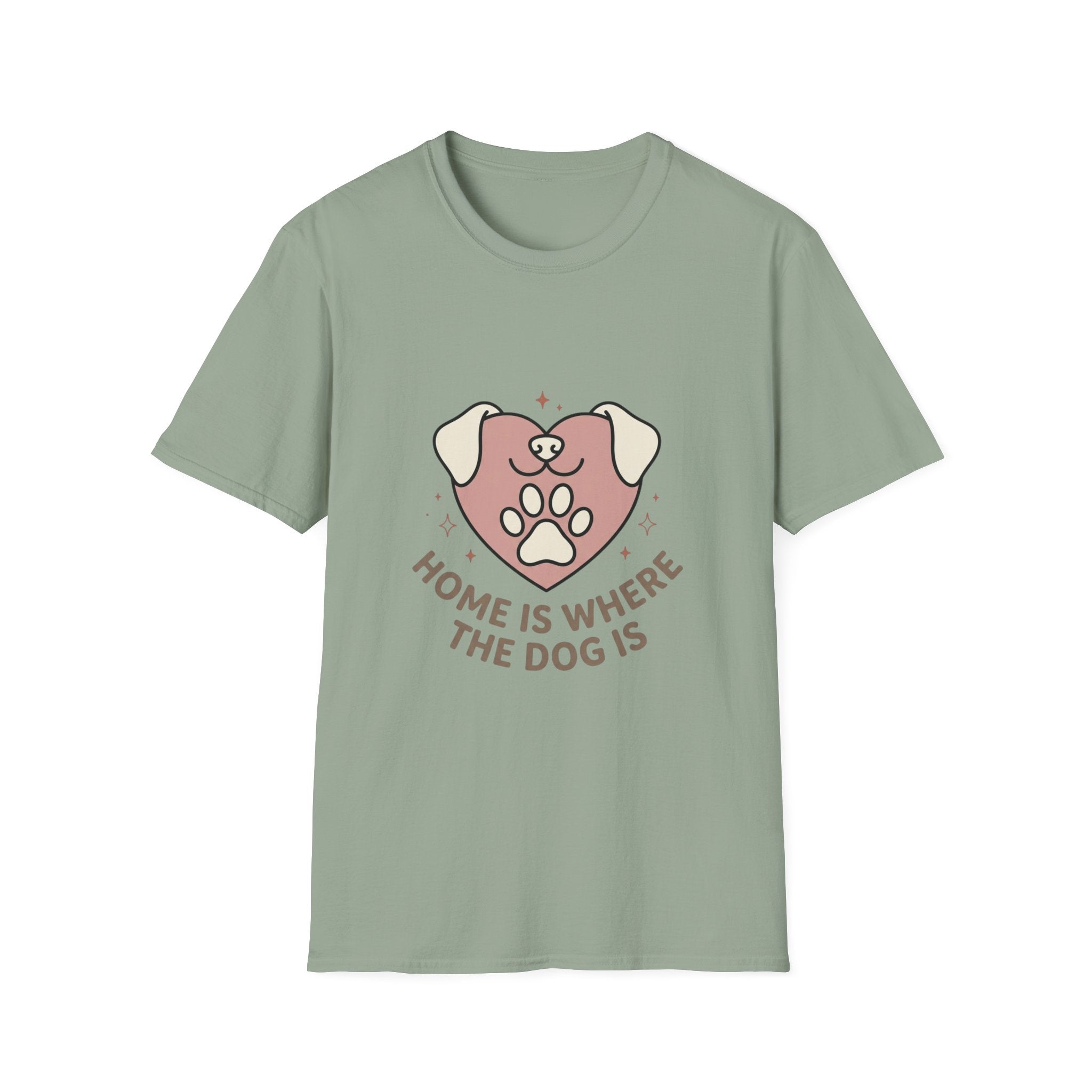 'Home Is Where The Dog Is' Graphic T-Shirt