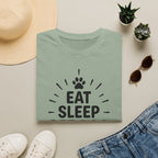 'Eat Sleep Pet Dog Repeat' Graphic T-Shirt