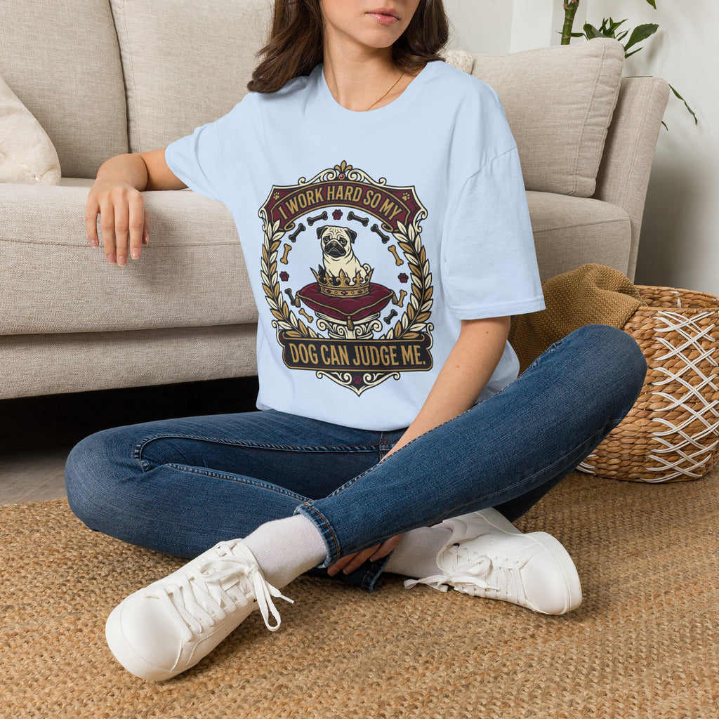 'Dog Can Judge Me' Graphic T-Shirt