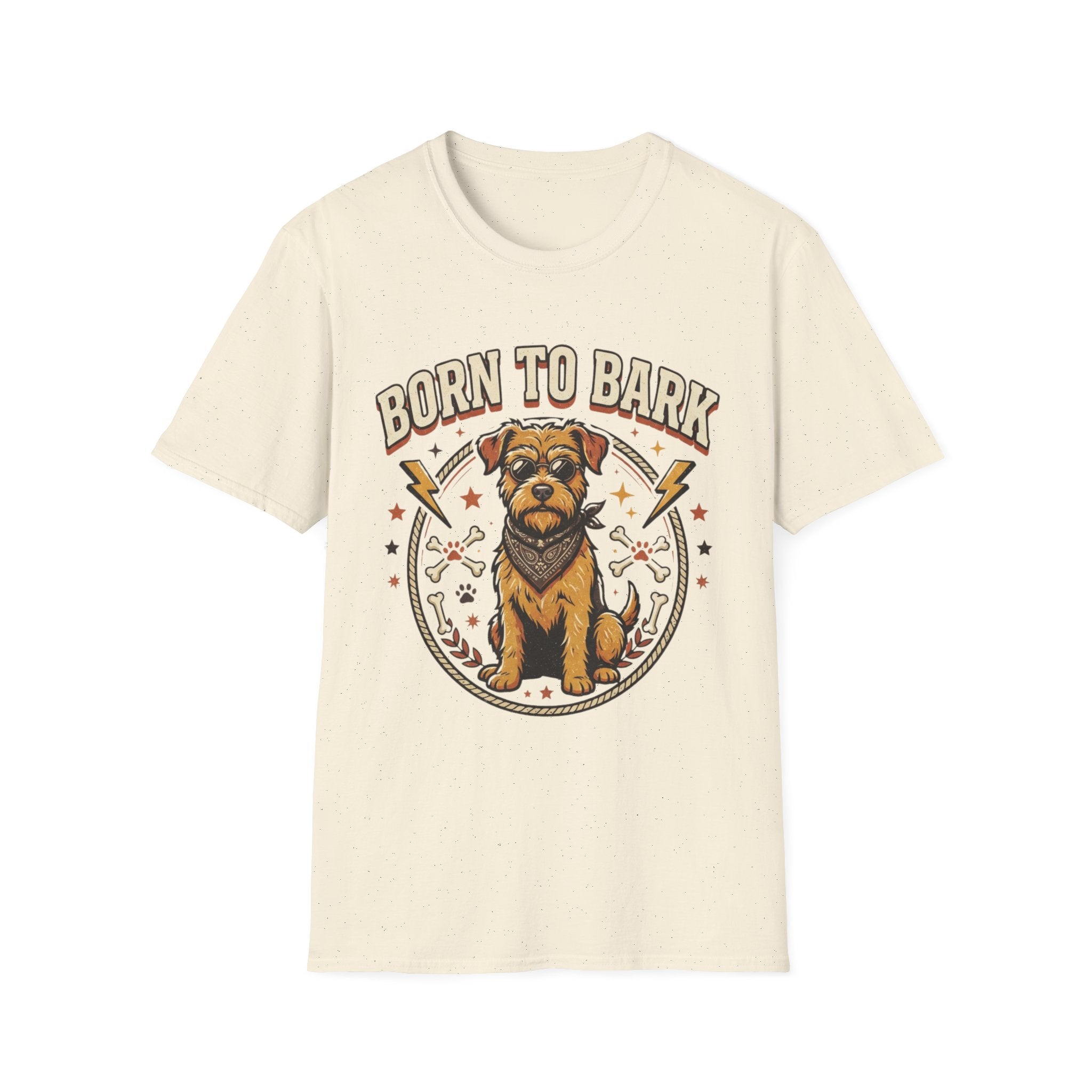 'Born To Bark' Graphic T-Shirt