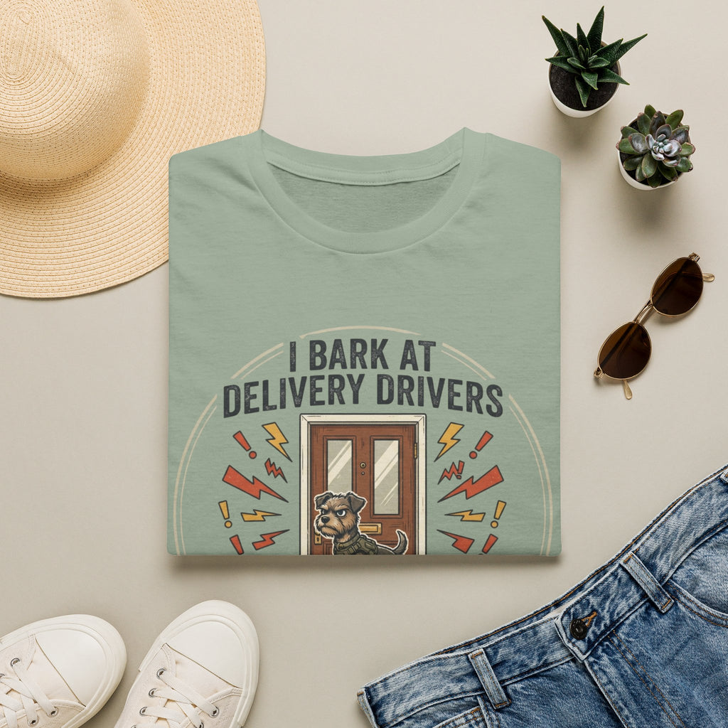 'I Bark At Delivery Drivers' Graphic T-Shirt