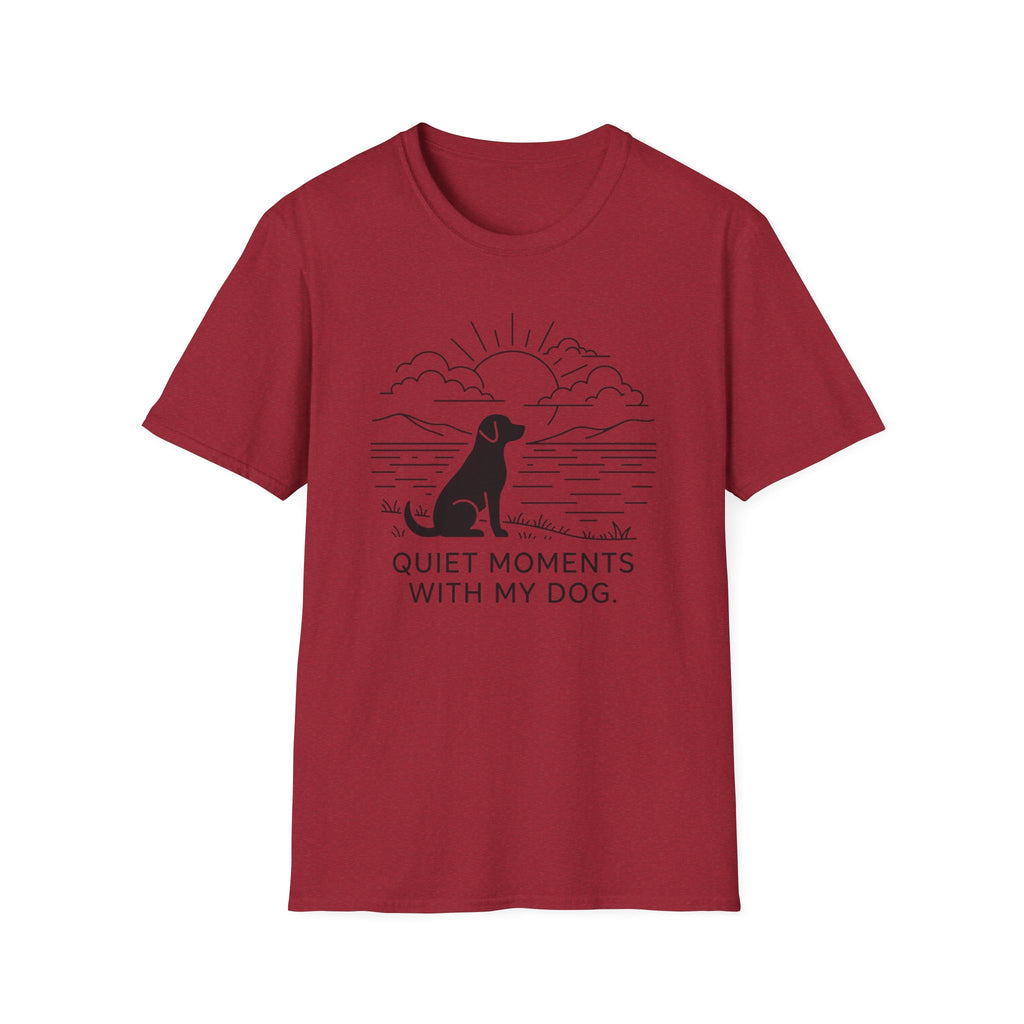 'Quiet Moments With My Dog' Graphic T-Shirt