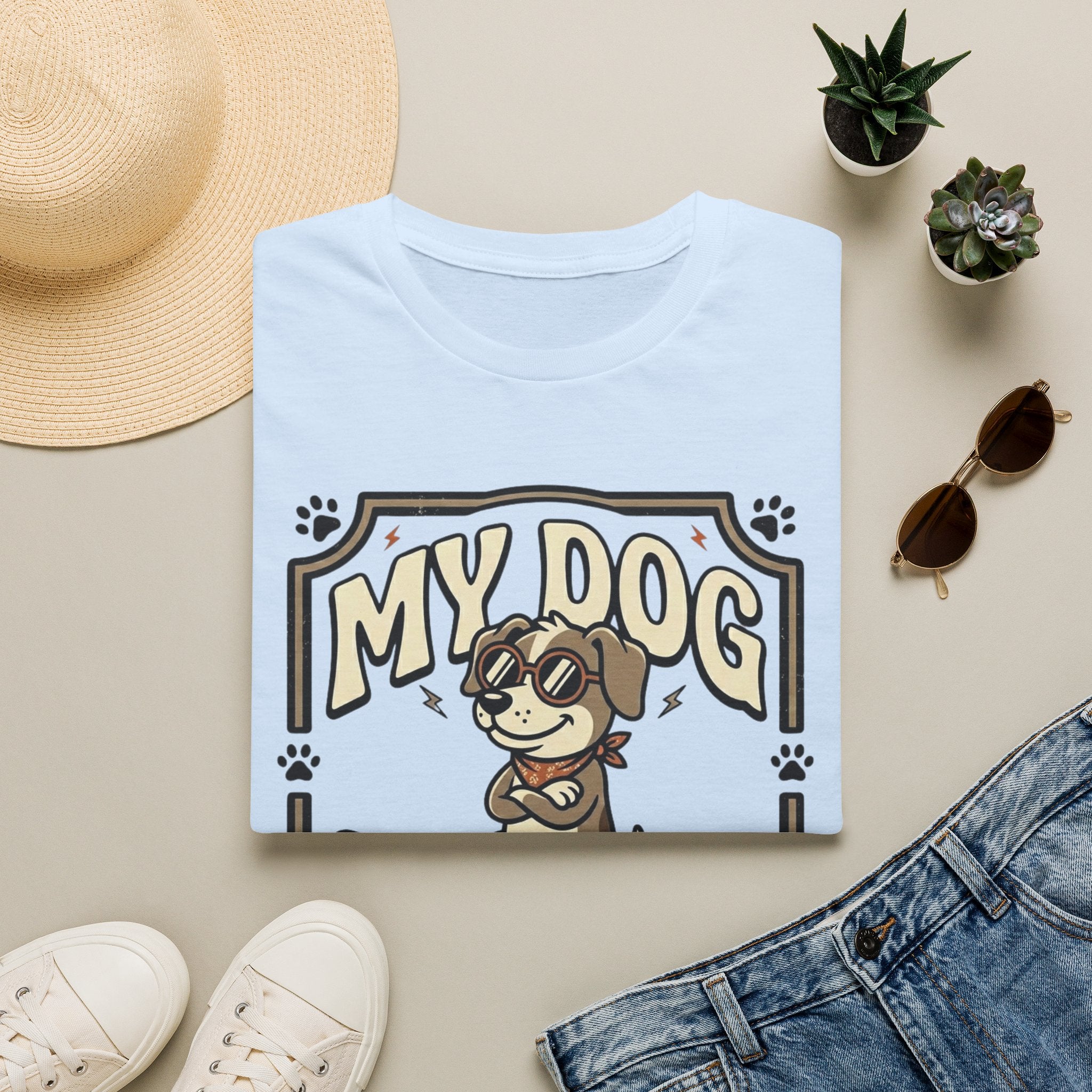 'My Dog Said No' Graphic T-Shirt