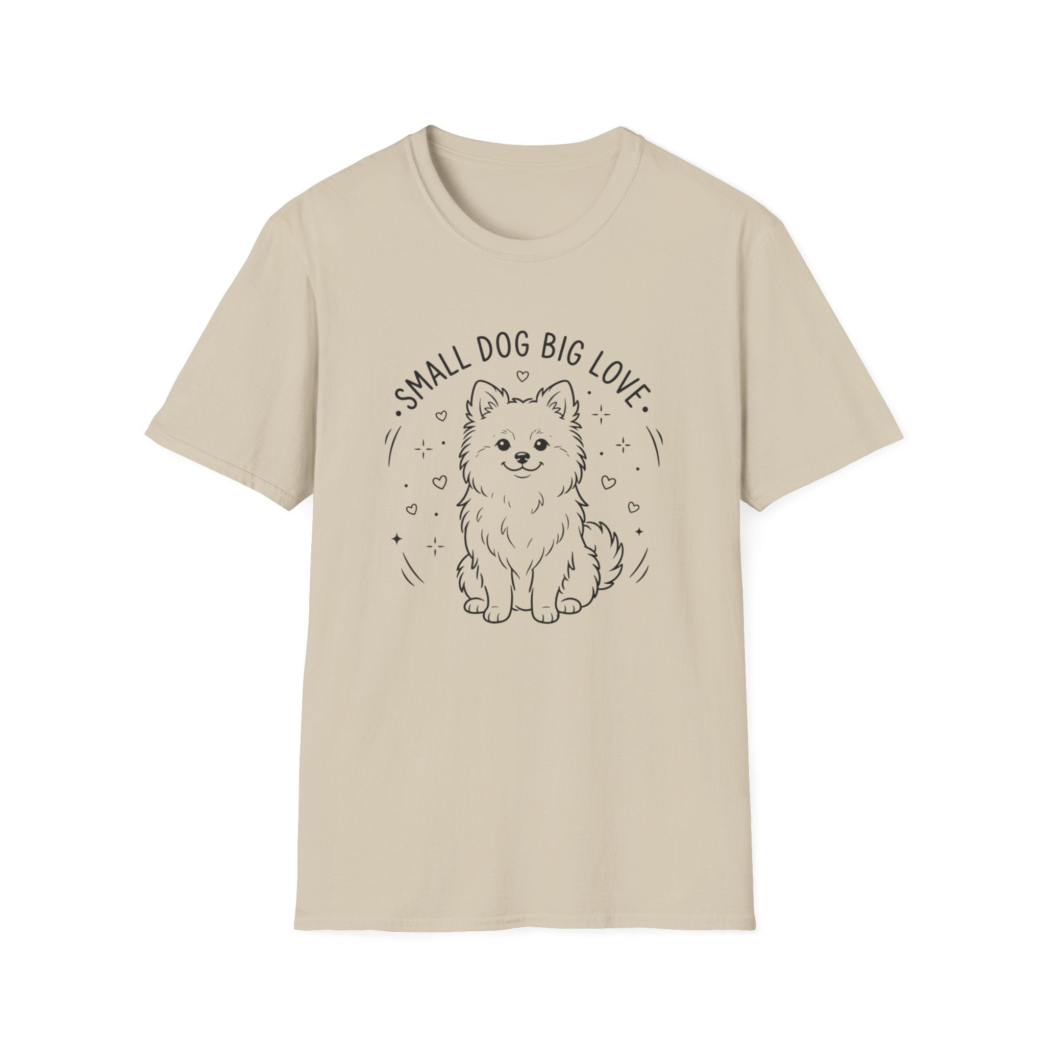 'Small Dog Big Love' Graphic T-Shirt