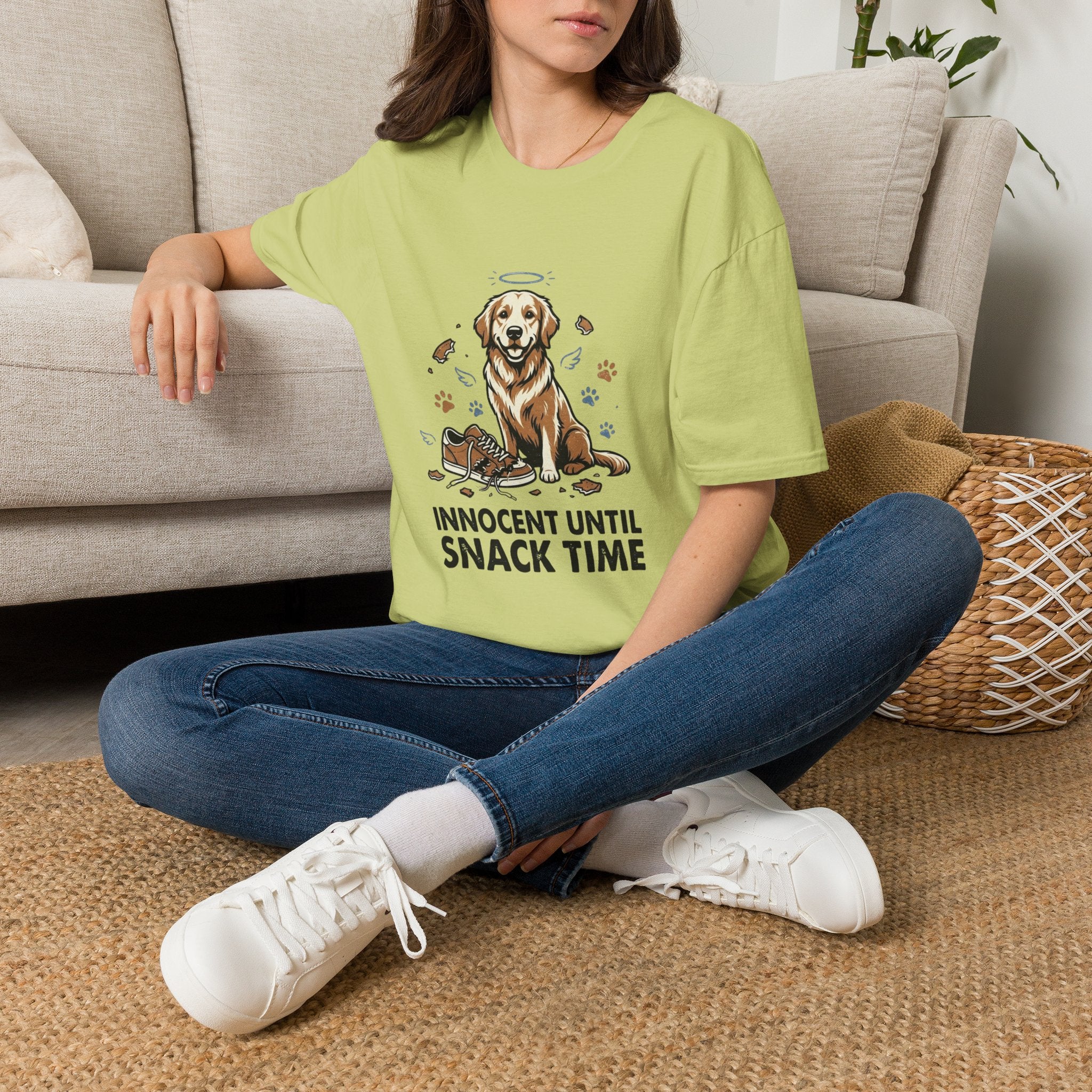 'Innocent Until Snack Time' Graphic T-Shirt