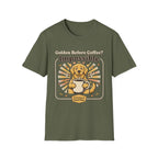 'Golden Before Coffee? Impossible' Graphic T-Shirt