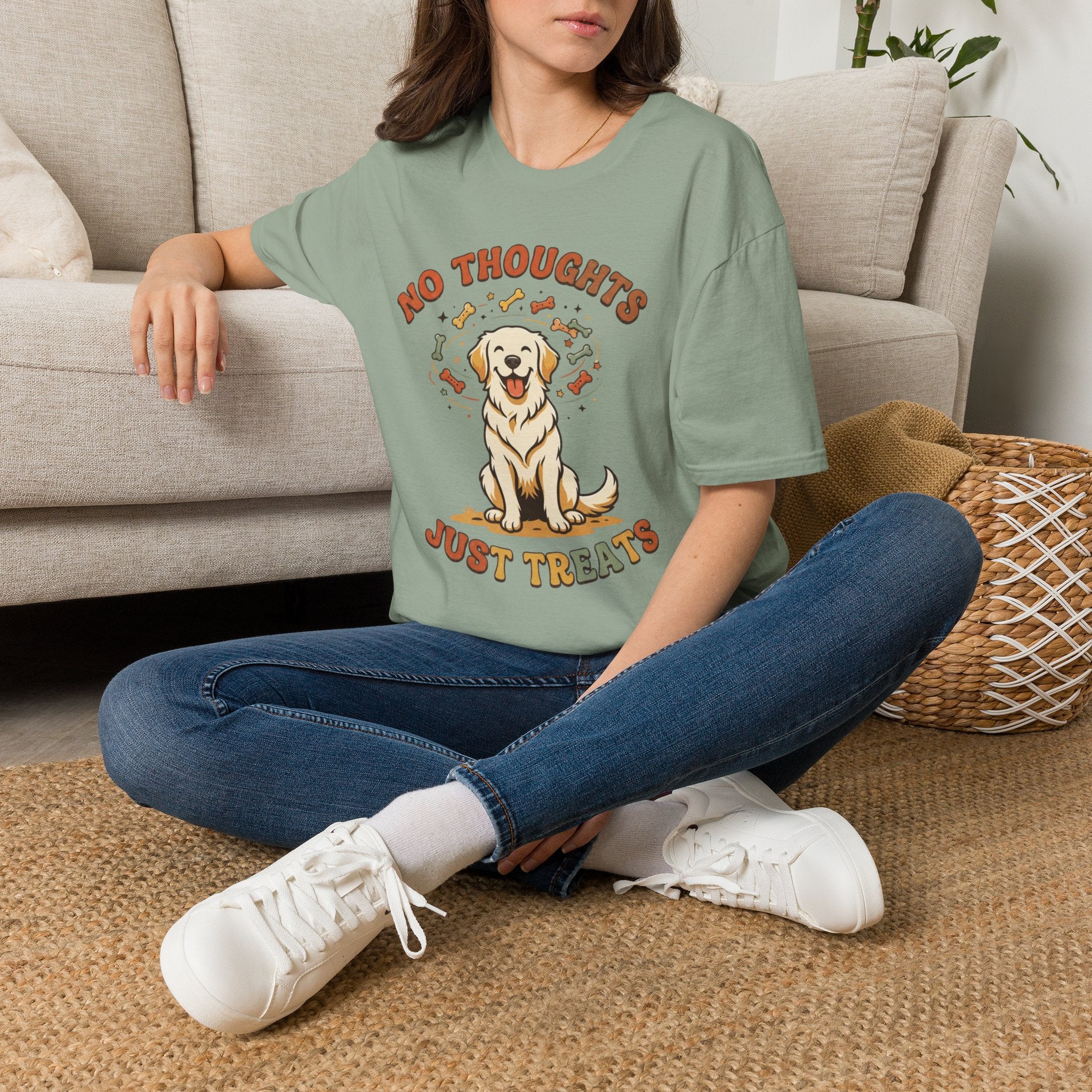 'No Thought Just Treat' Graphic T-Shirt