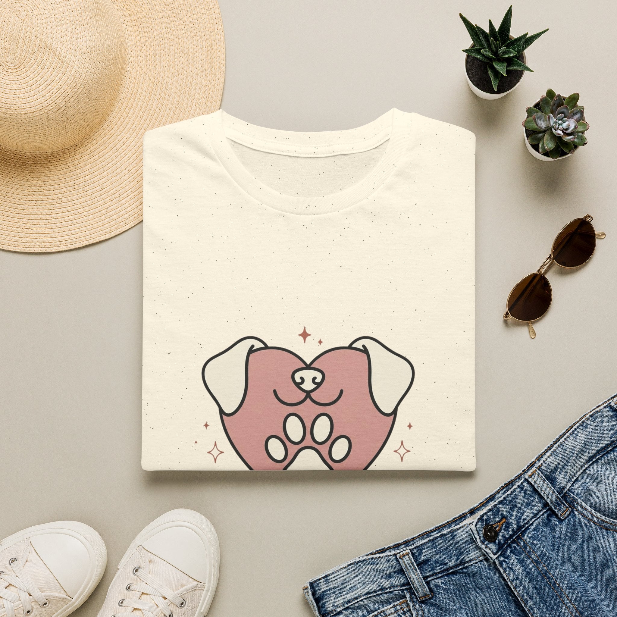 'Home Is Where The Dog Is' Graphic T-Shirt