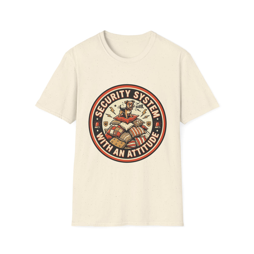 'Security System With An Attitude' Graphic T-Shirt