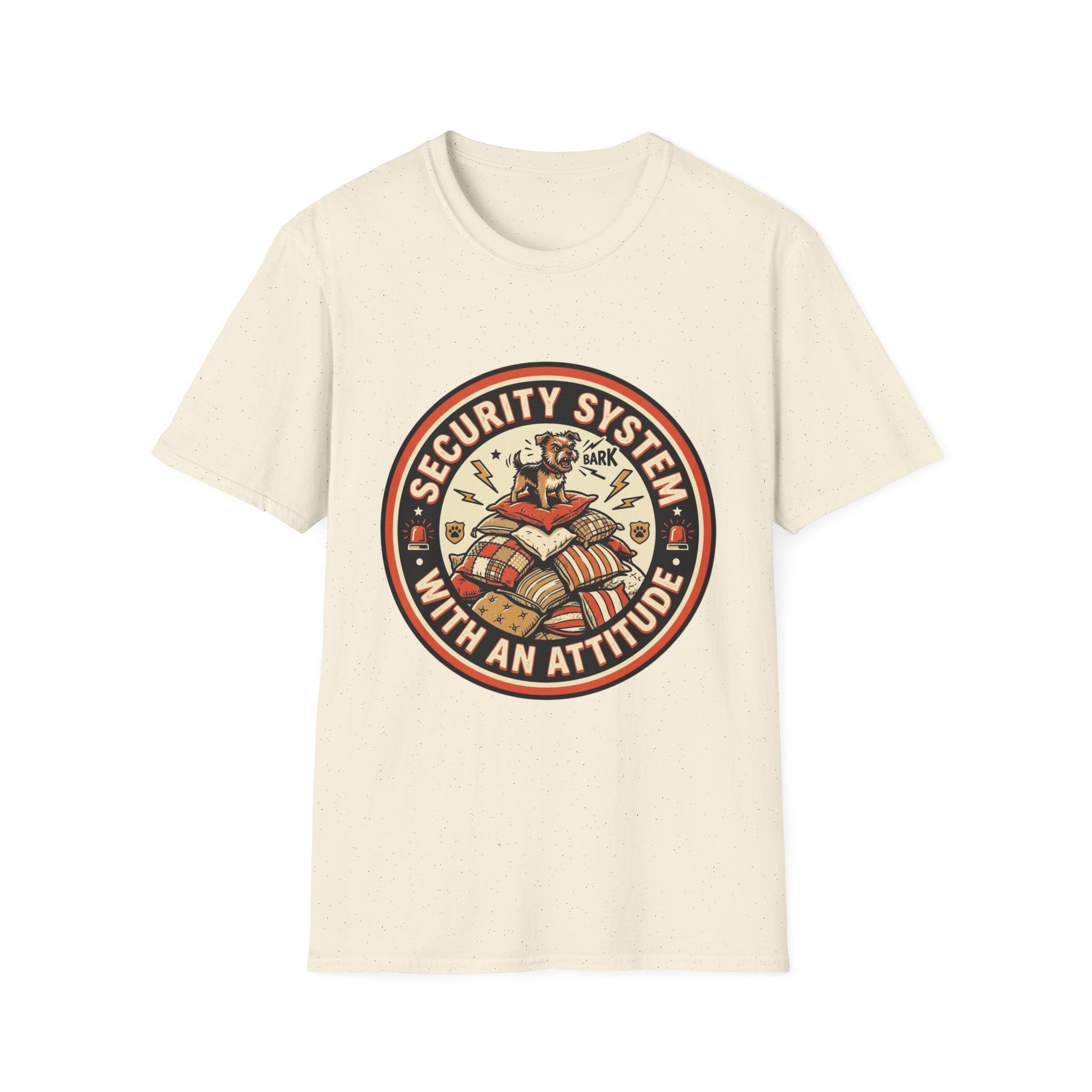 'Security System With An Attitude' Graphic T-Shirt