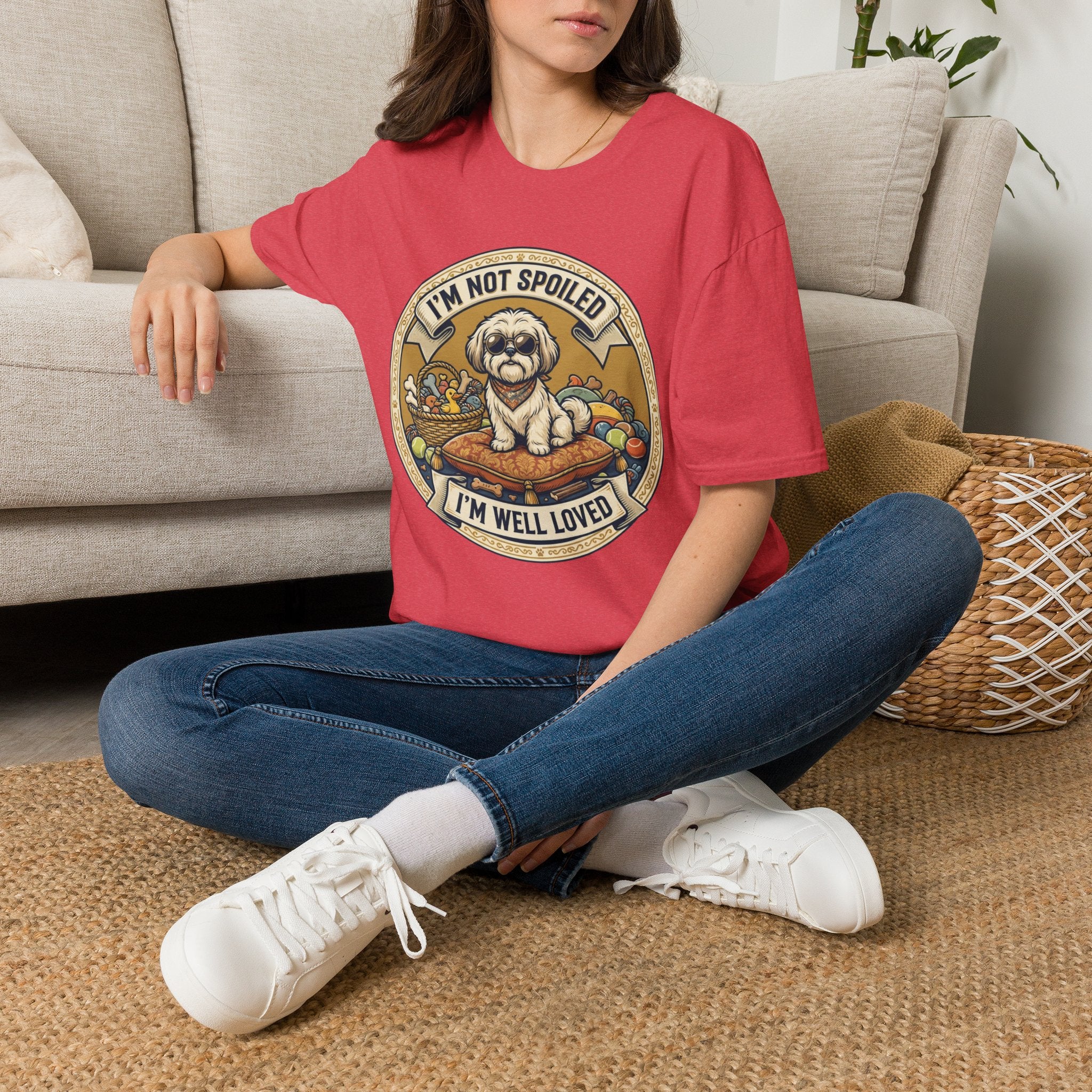 'I'M Not Spoiled I'M Well Loved' Graphic T-Shirt
