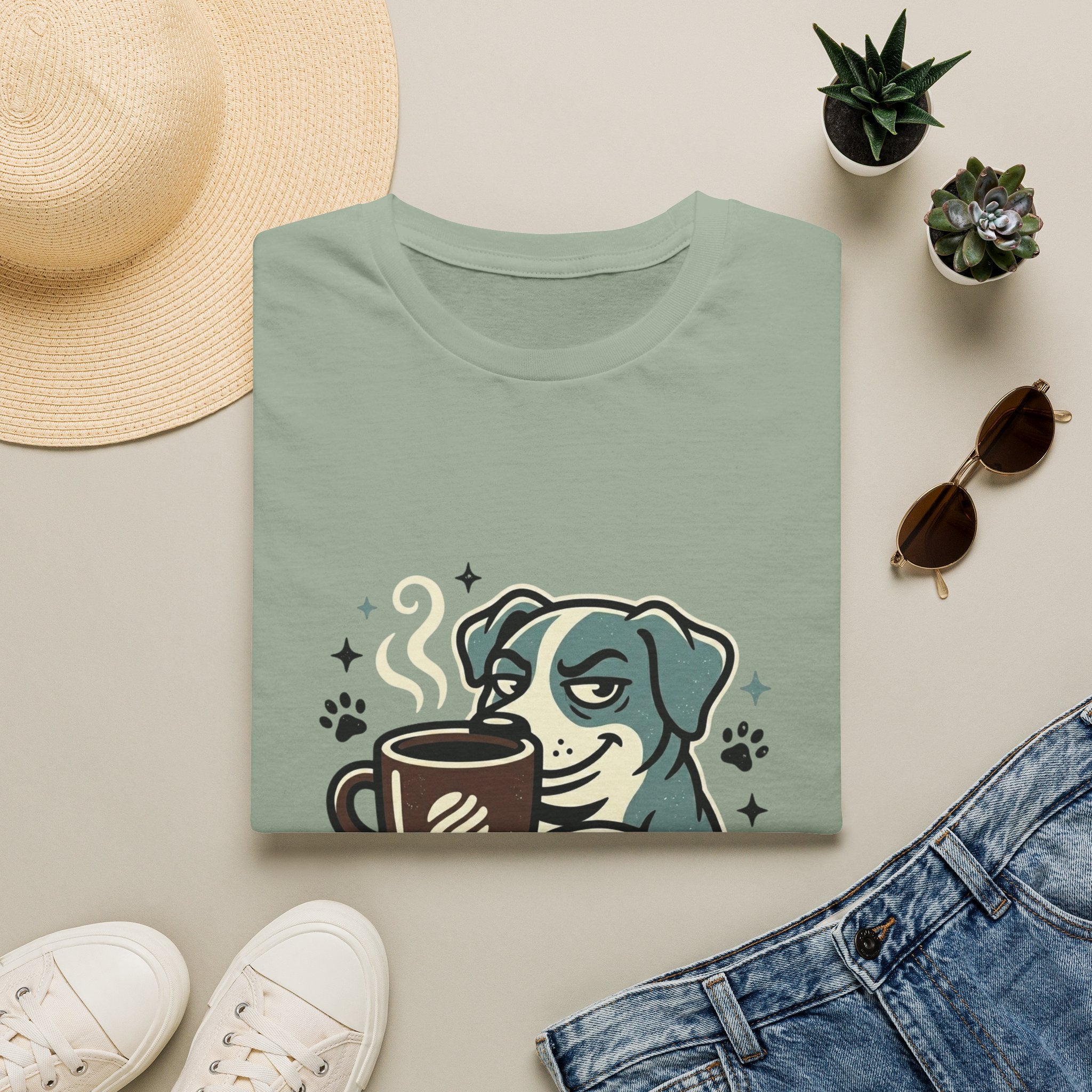 'I M Only Here For The Dog' Graphic T-Shirt