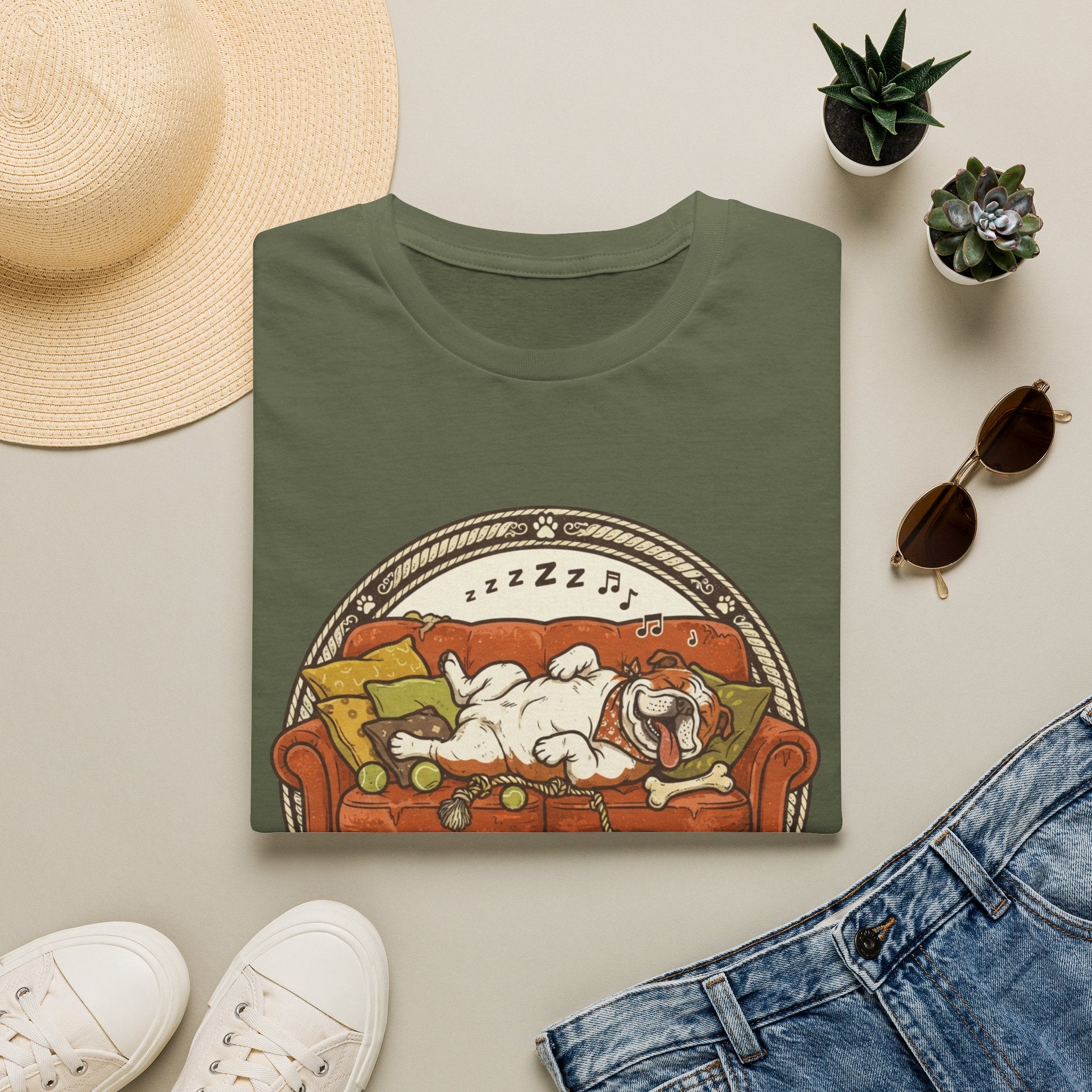 'Certified Couch Potato' Graphic T-Shirt