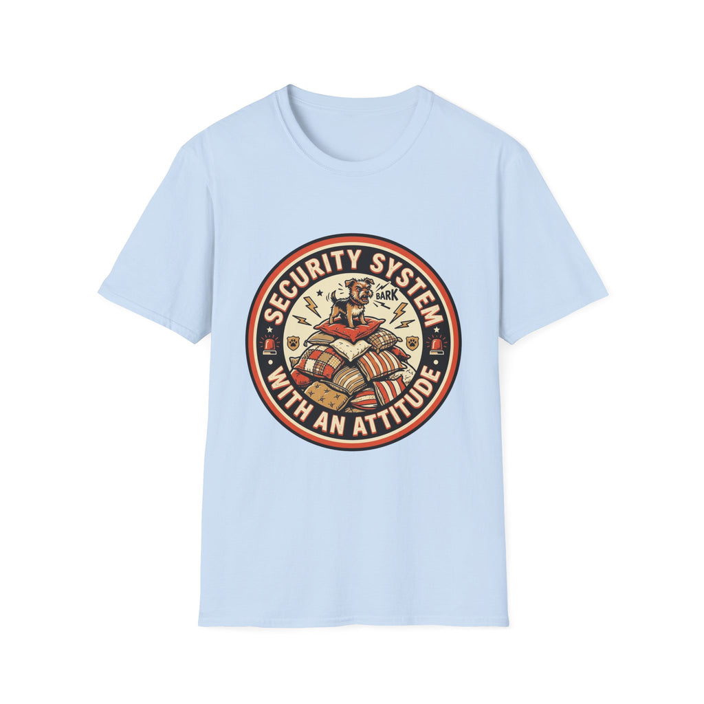 'Security System With An Attitude' Graphic T-Shirt