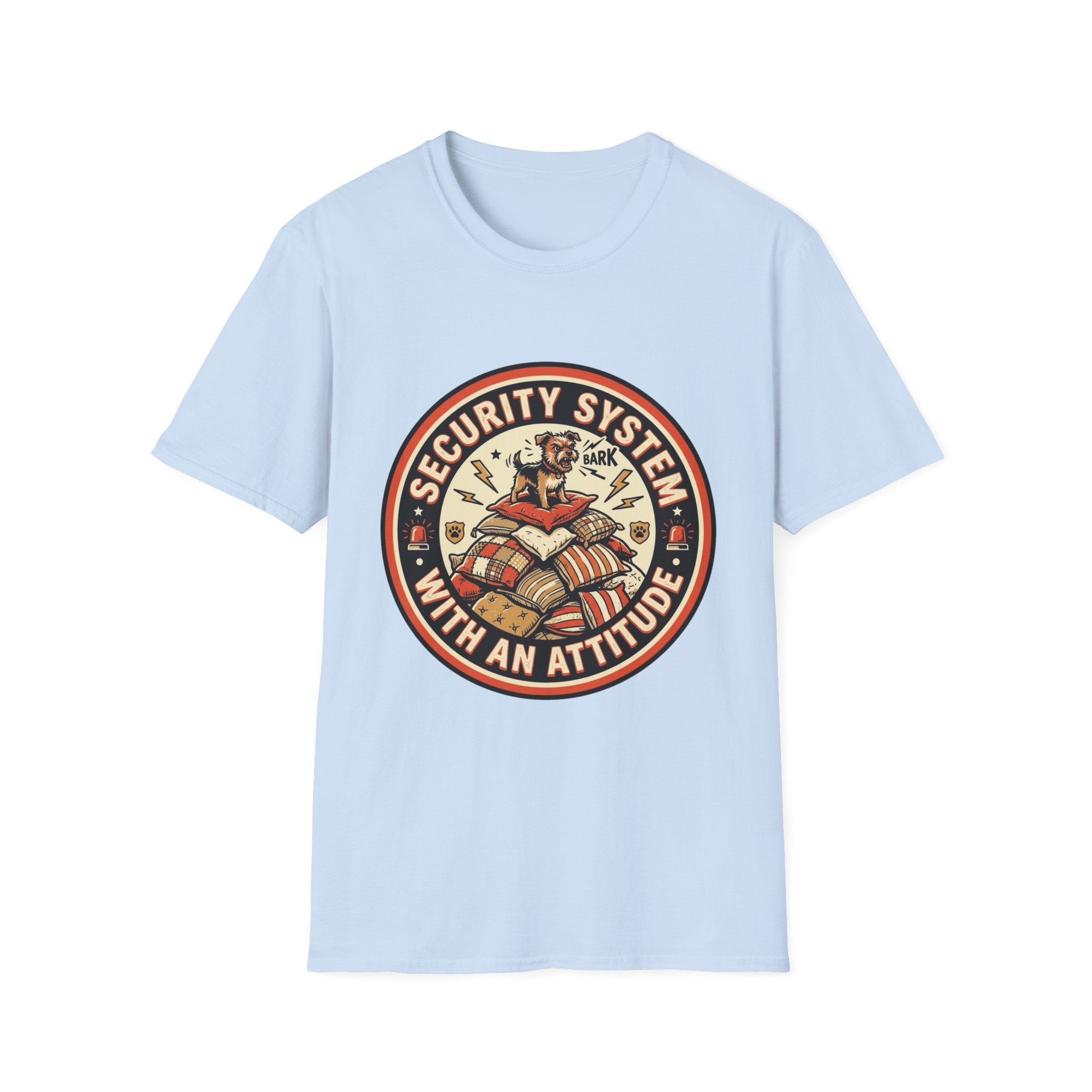 'Security System With An Attitude' Graphic T-Shirt