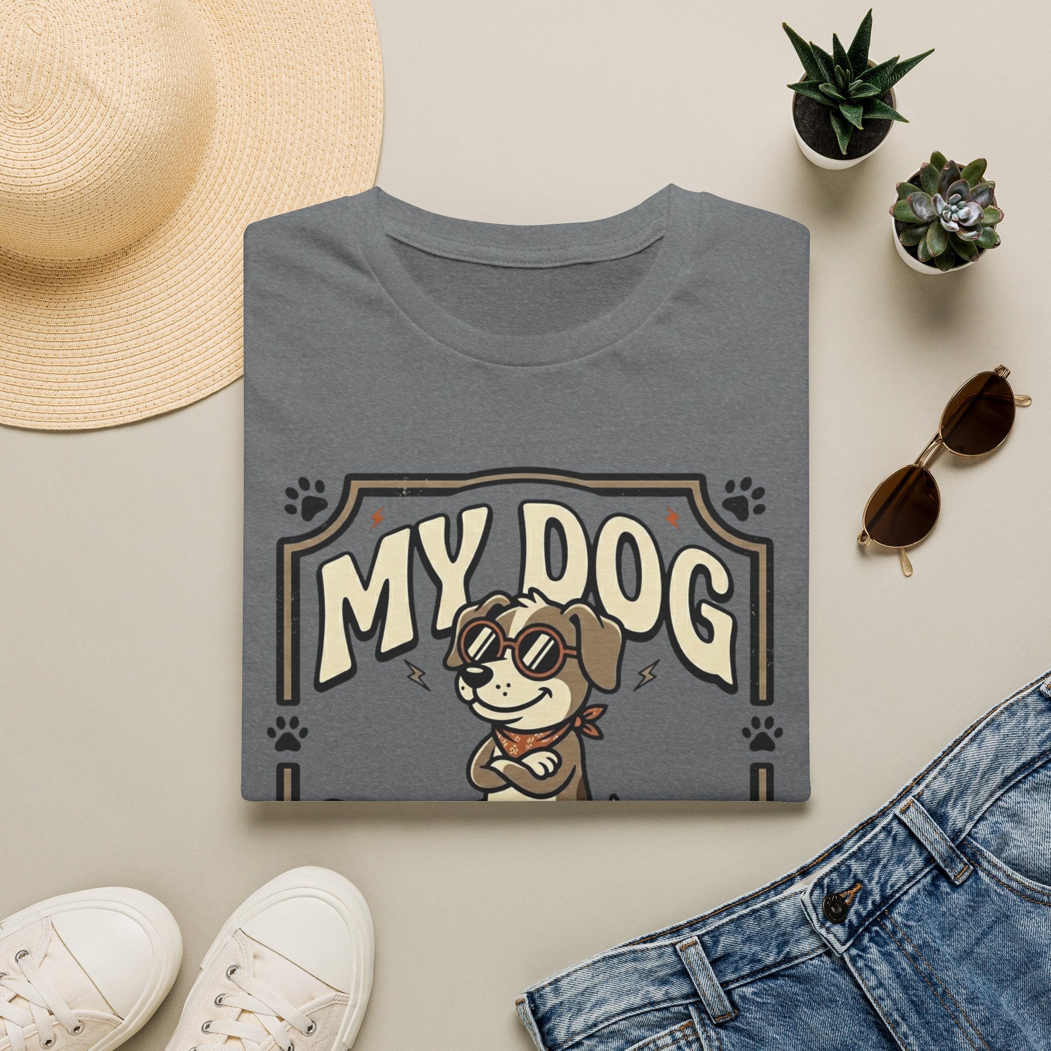 'My Dog Said No' Graphic T-Shirt