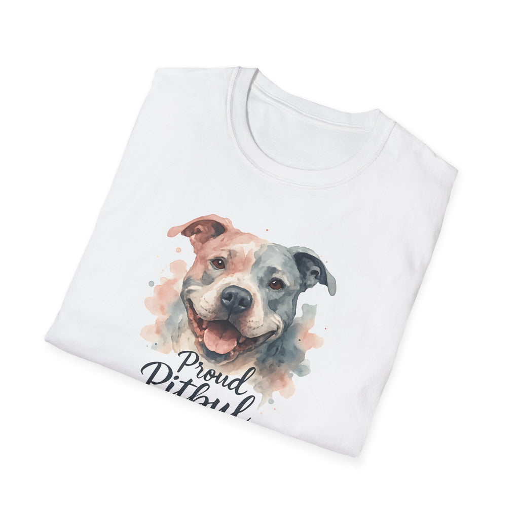 Proud Pitbull Mom T-Shirt