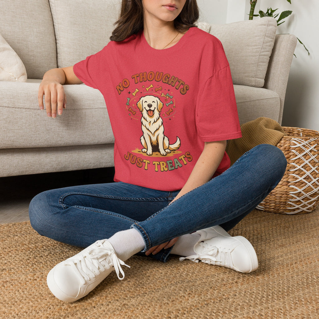 'No Thought Just Treat' Graphic T-Shirt