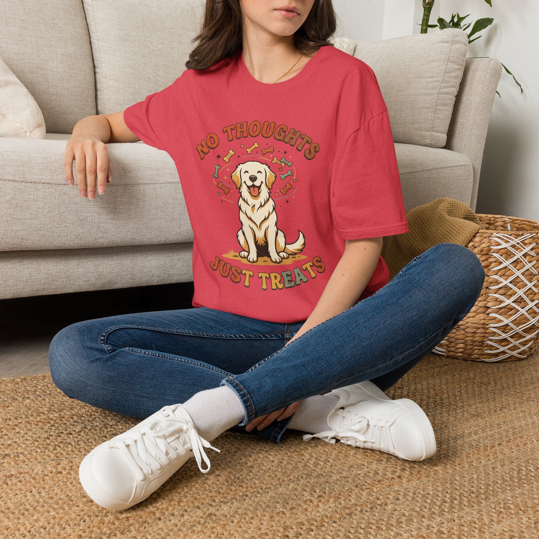 'No Thought Just Treat' Graphic T-Shirt