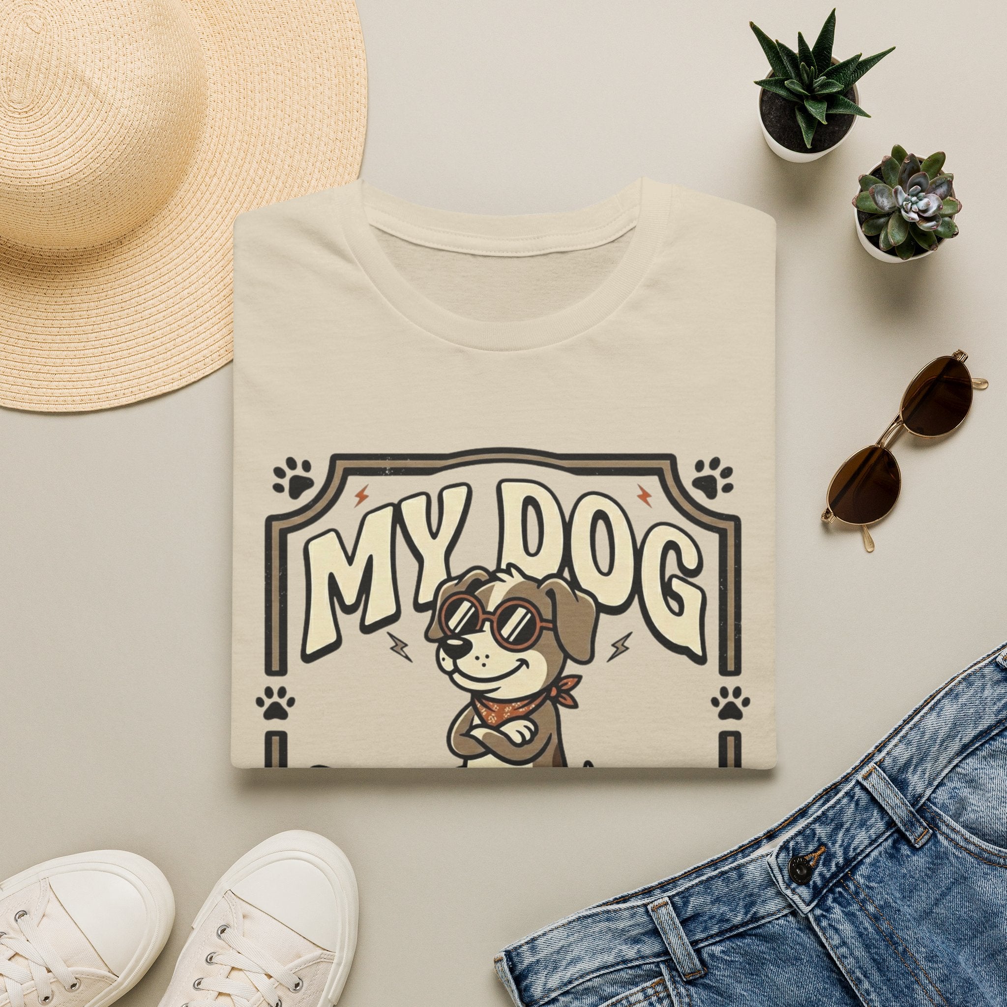 'My Dog Said No' Graphic T-Shirt