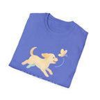 Dog Chasing Butterfly T-Shirt