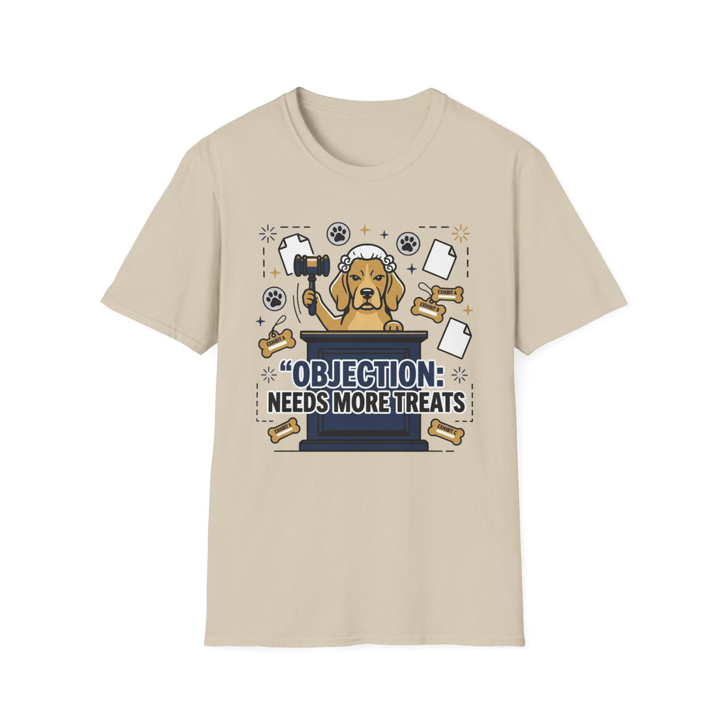 'Objection: Needs More Treats' Graphic T-Shirt