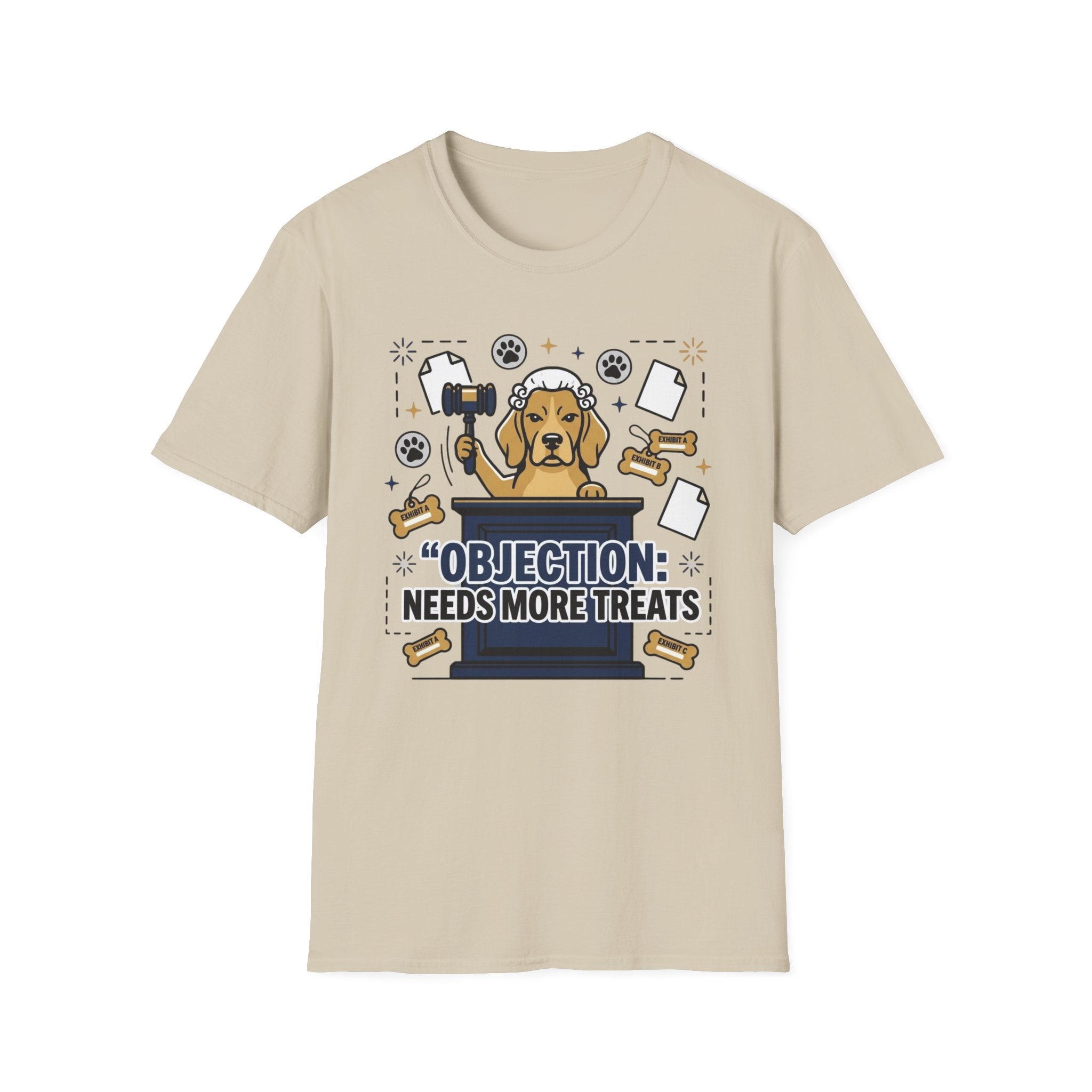 'Objection: Needs More Treats' Graphic T-Shirt