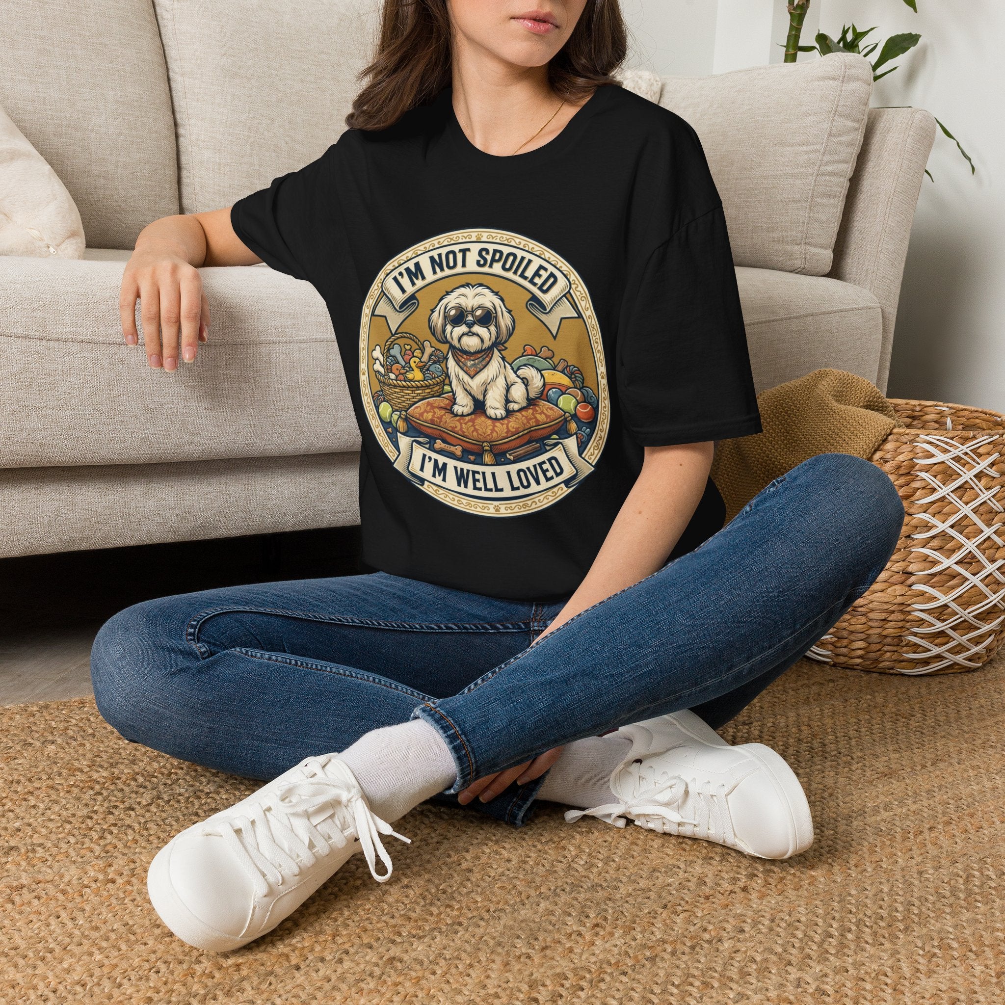 'I'M Not Spoiled I'M Well Loved' Graphic T-Shirt