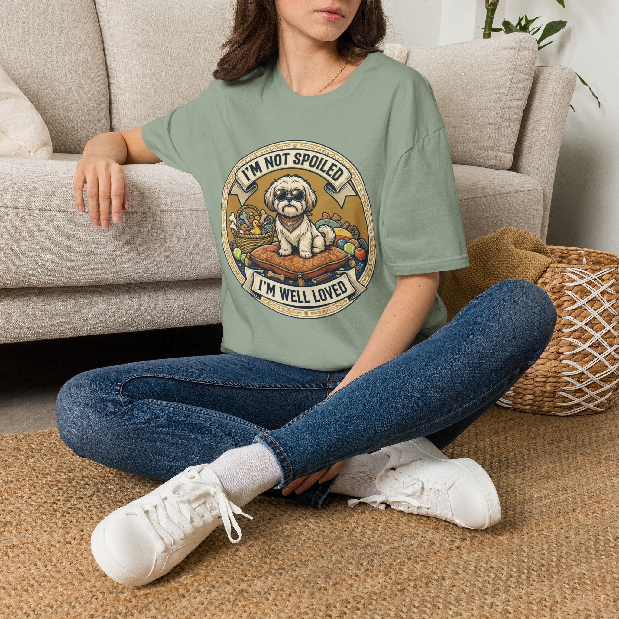 'I'M Not Spoiled I'M Well Loved' Graphic T-Shirt