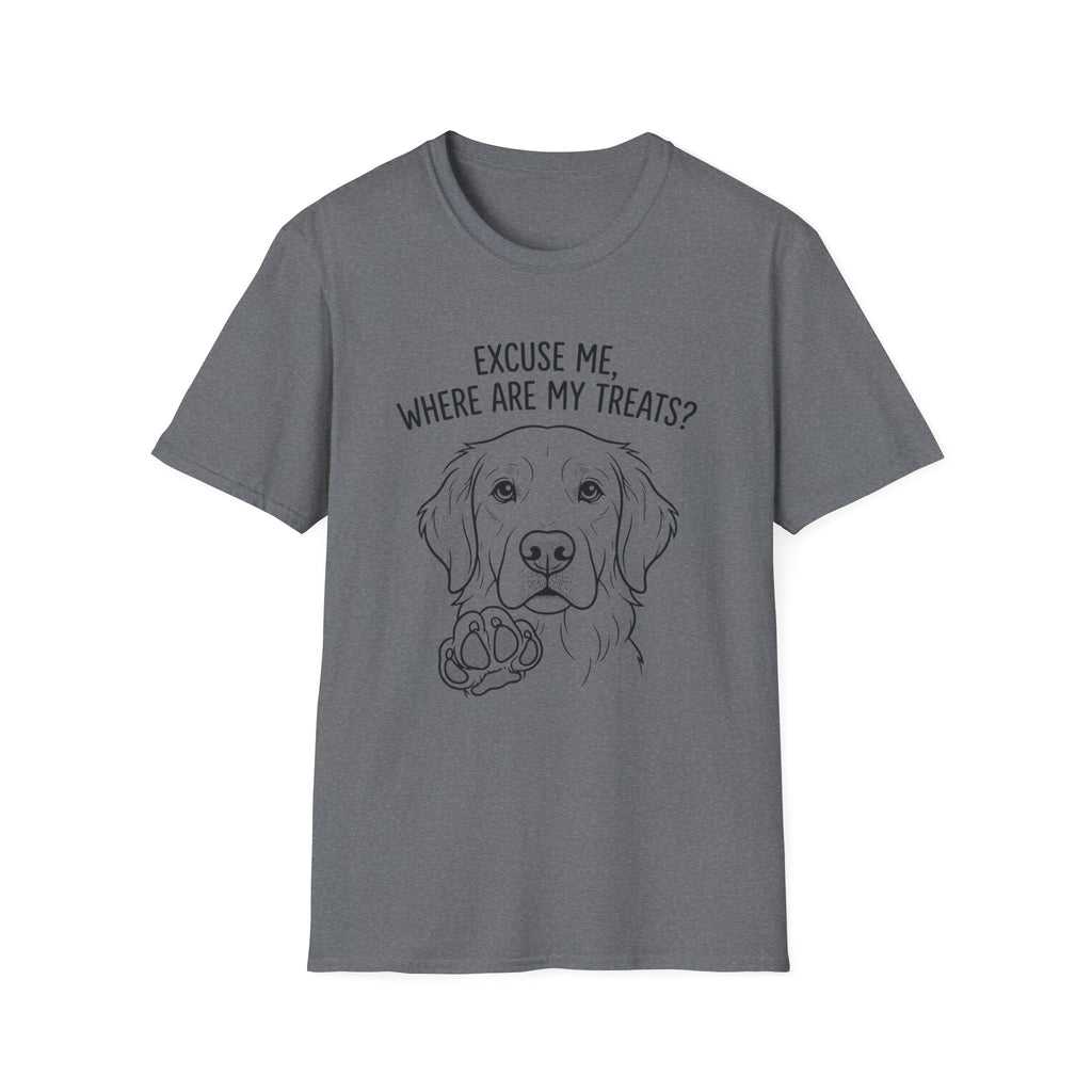 'Excuse Me Where Are My Treats' Graphic T-Shirt