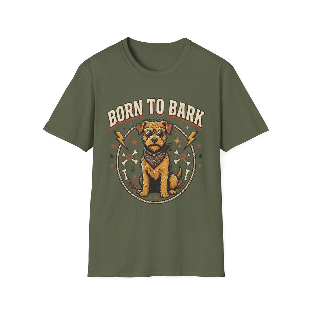 'Born To Bark' Graphic T-Shirt